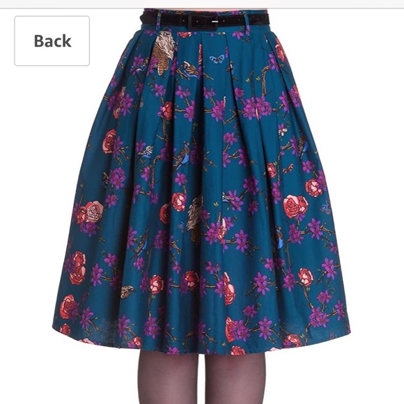 Hell Bunny Dresses & Skirts - Hell Bunny wonderland skirt owl print